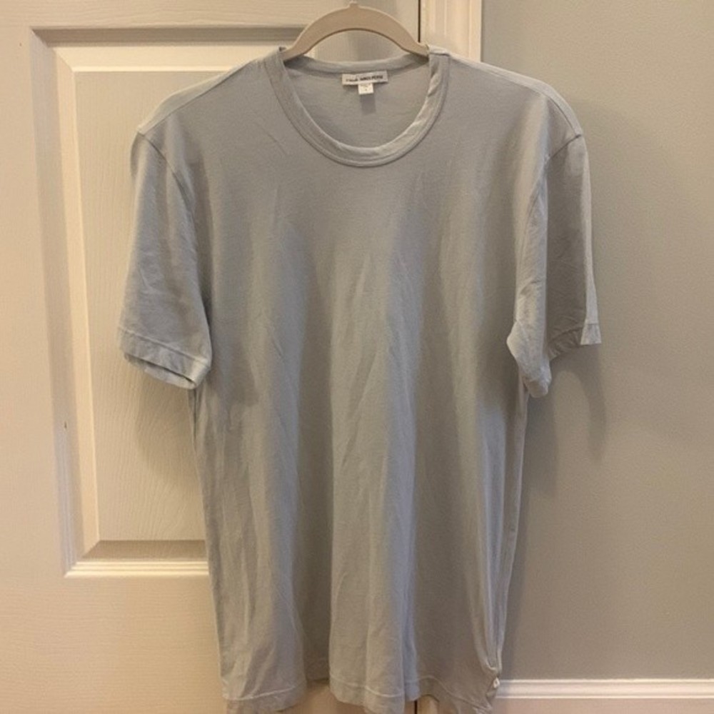 NWOT Light Grey James Perse Crew Neck Tee - Size 1 (S)